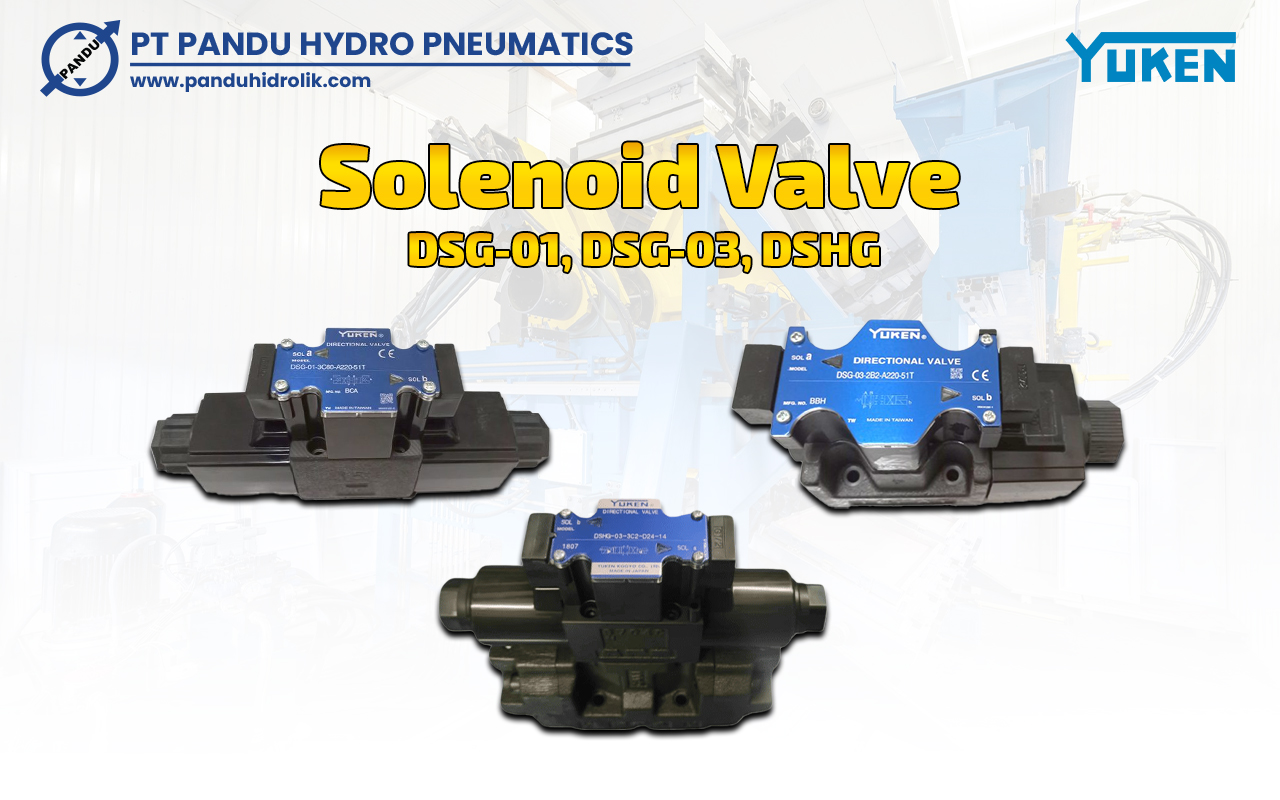 Jual Yuken Solenoid Valve untuk Kebutuhan Industri