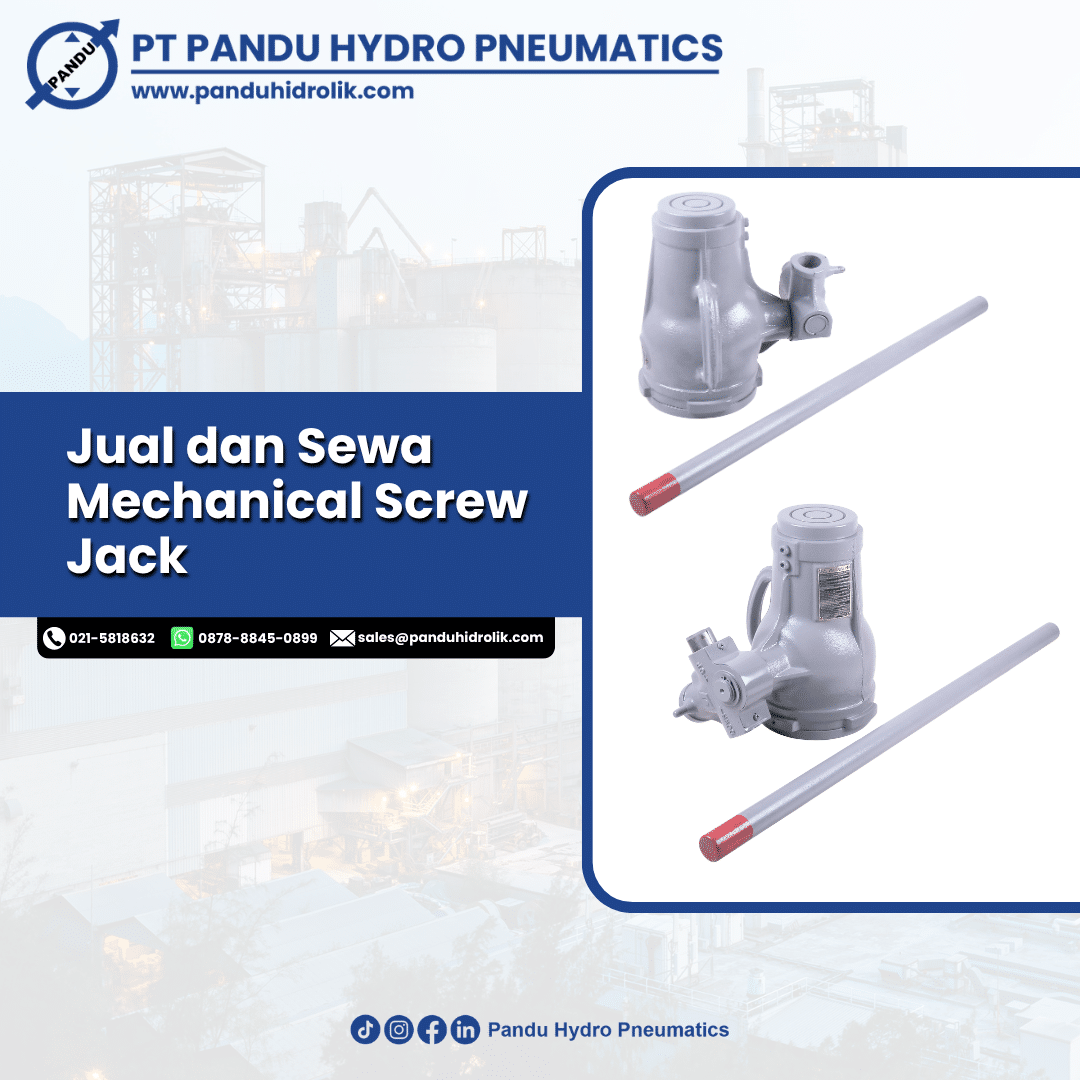 jual dan sewa mechanical screw jack